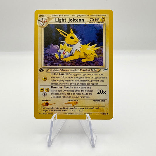 Light Jolteon - Neo Destiny (N4) 1st Edition Near Mint
