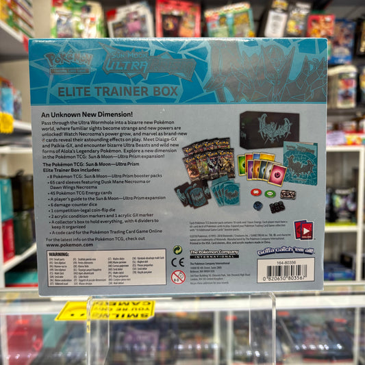 Pokemon Sun & Moon - Ultra Prism Elite Trainer Box  [w/ Plastic Protector]