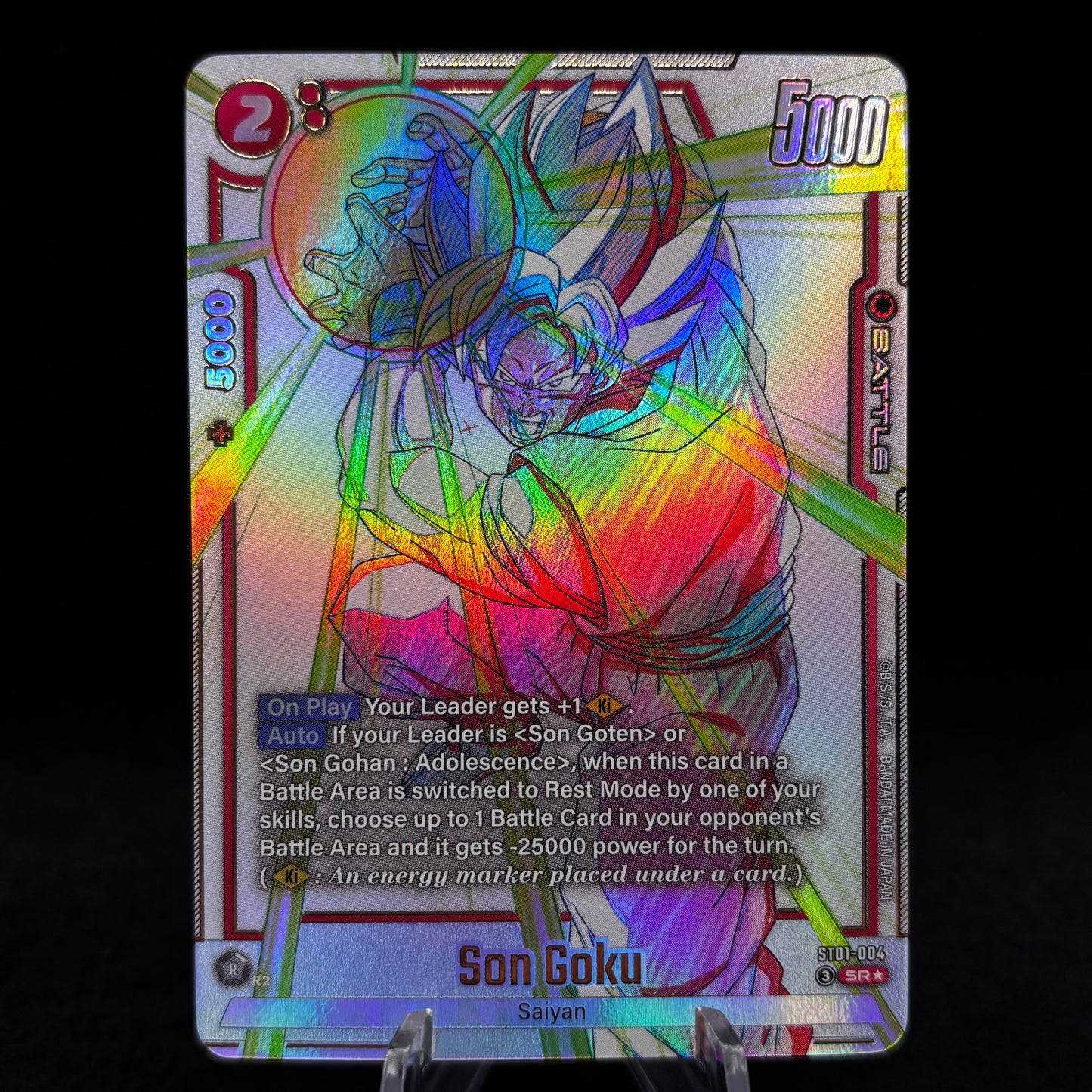 Son Goku - ST01-004 (Alternate Art) - Story Booster 01 Single Card