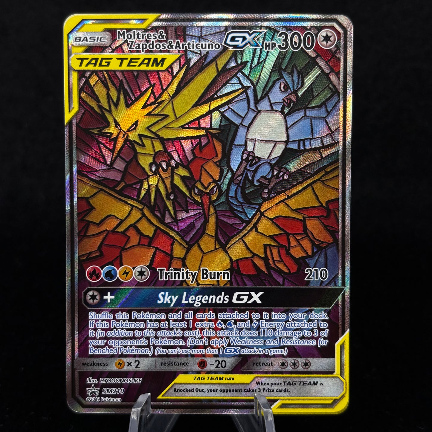 Moltres & Zapdos & Articuno GX - Single Card