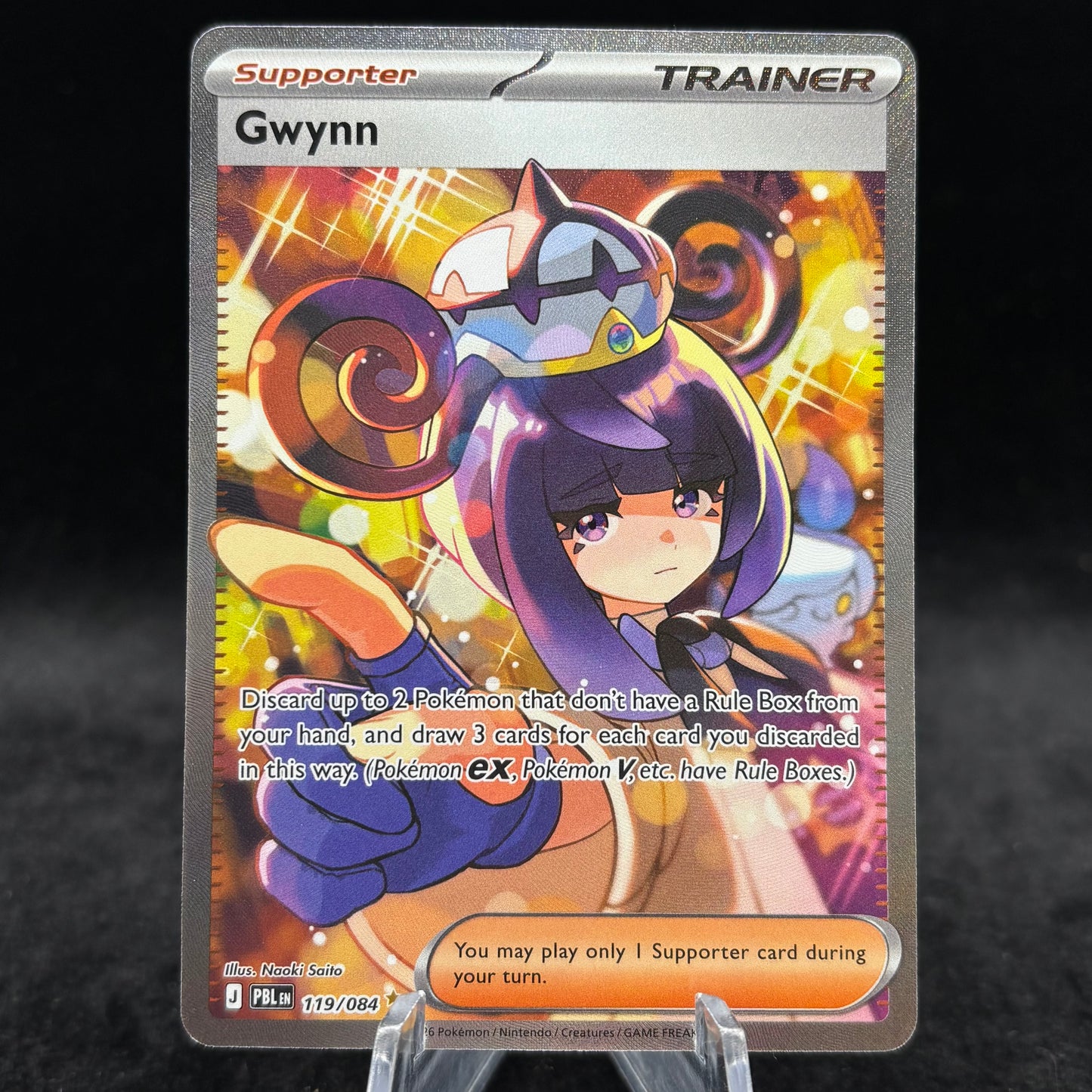 Gwynn - 119/084 - ME05: Pitch Black Single Card