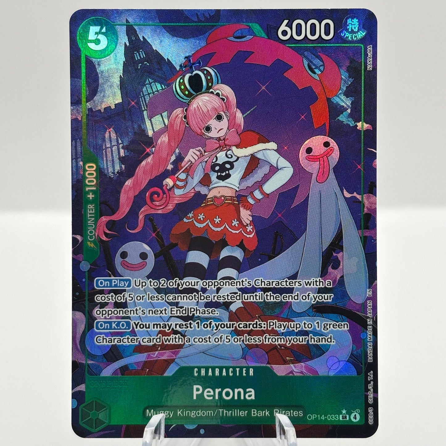 Perona - OP14-033 (Alternate Art) - The Azure Sea's Seven (OP14)