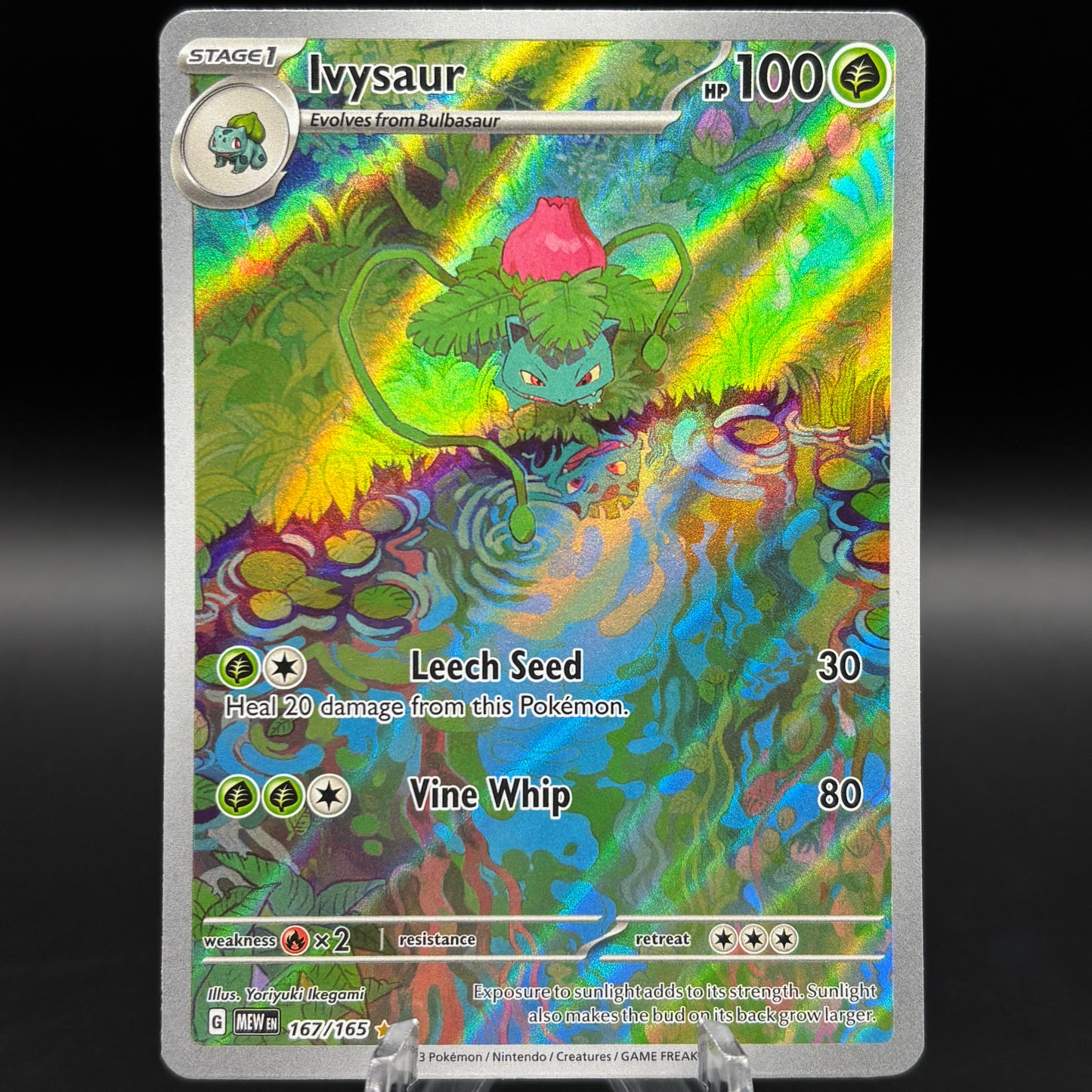 Ivysaur - 167/165 Single Card *Light Play*
