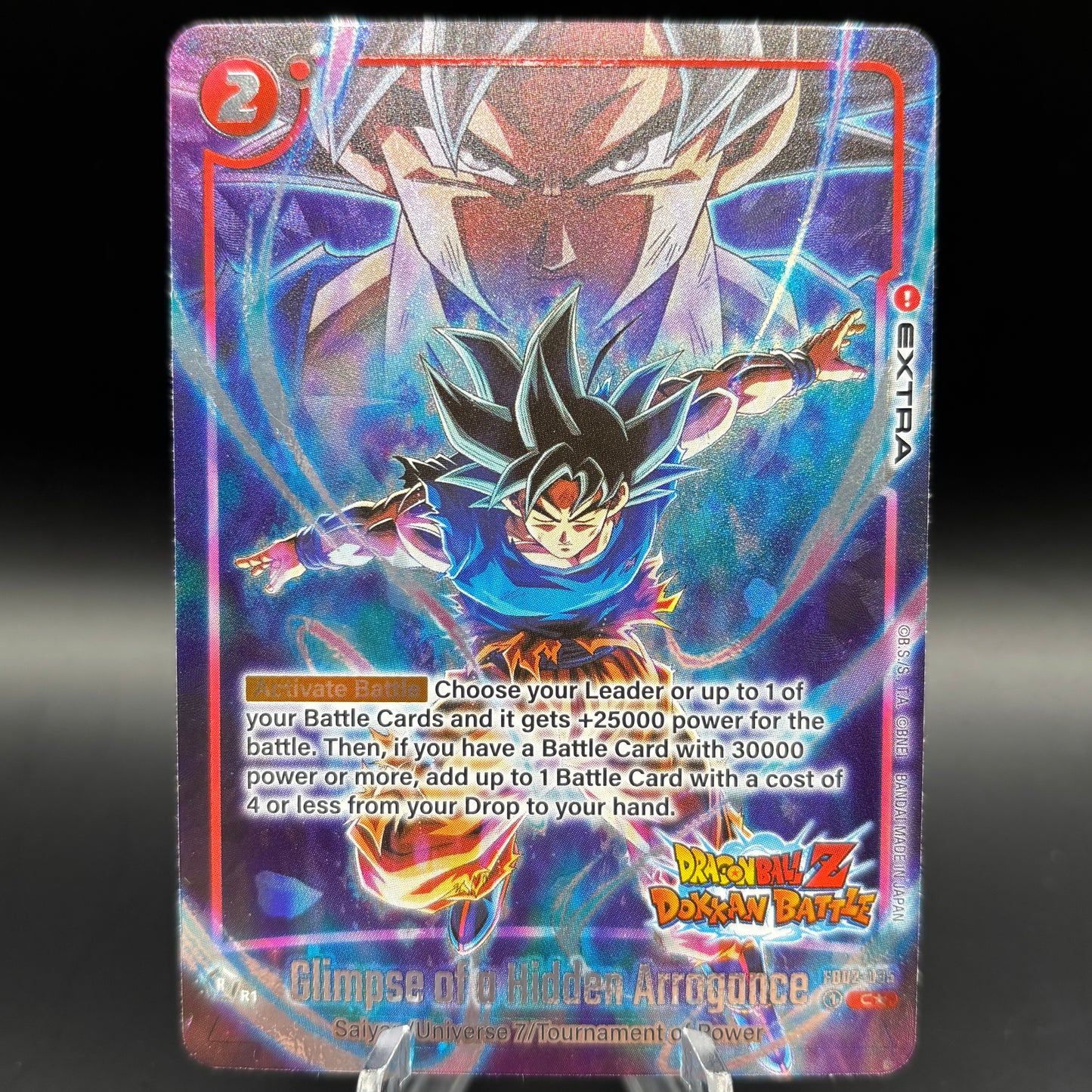 Glimpse of a Hidden Arrogance (Dragon Ball Z Dokkan Battle Alternate Art) Single Card