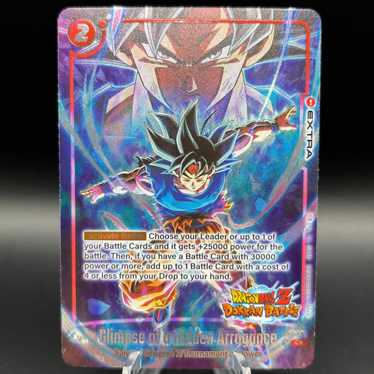 Glimpse of a Hidden Arrogance (Dragon Ball Z Dokkan Battle Alternate Art) Single Card