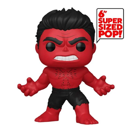 Captain America: Brave New World Red Hulk Super 6-Inch Funko Pop! Vinyl Figure #1366