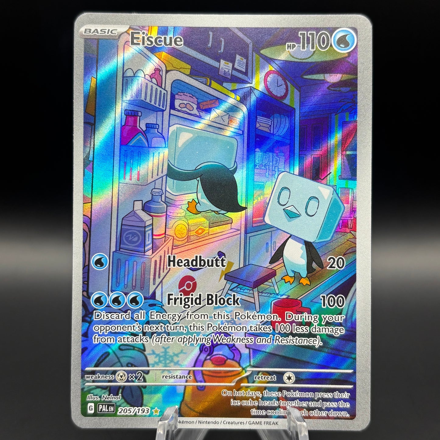 Eiscue - 205/193 - SV02: Paldea Evolved Single Card