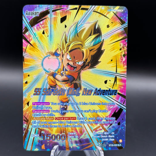 Son Goku (Mini) // SS Son Goku (Mini), New Adventure (SLR) - Prismatic Clash Single Card