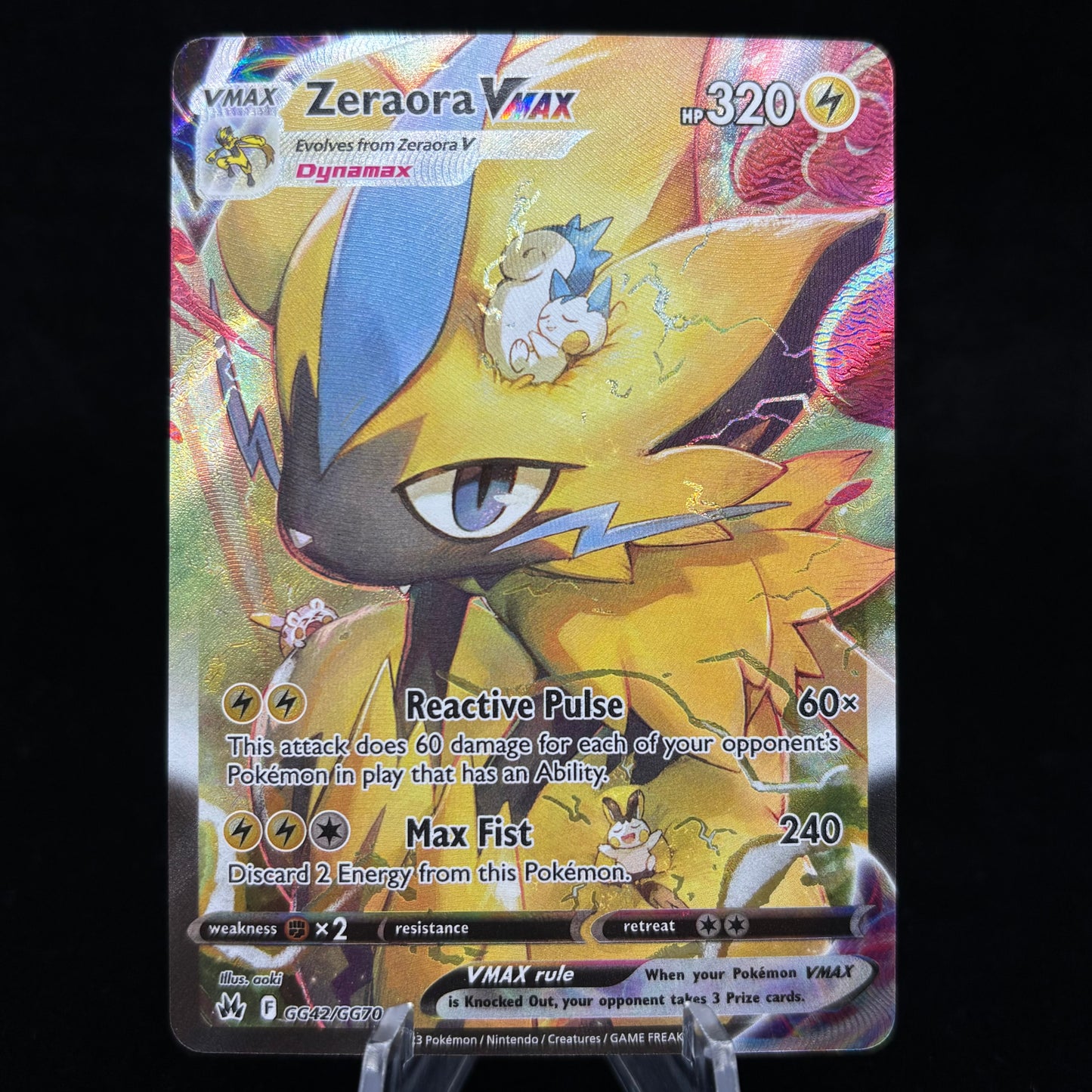 Zeraora VMAX - GG42/GG70 Single Card