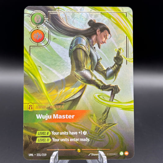 Master Yi - Wuju Master (Overnumbered) - Unleashed (UNL) Single Card