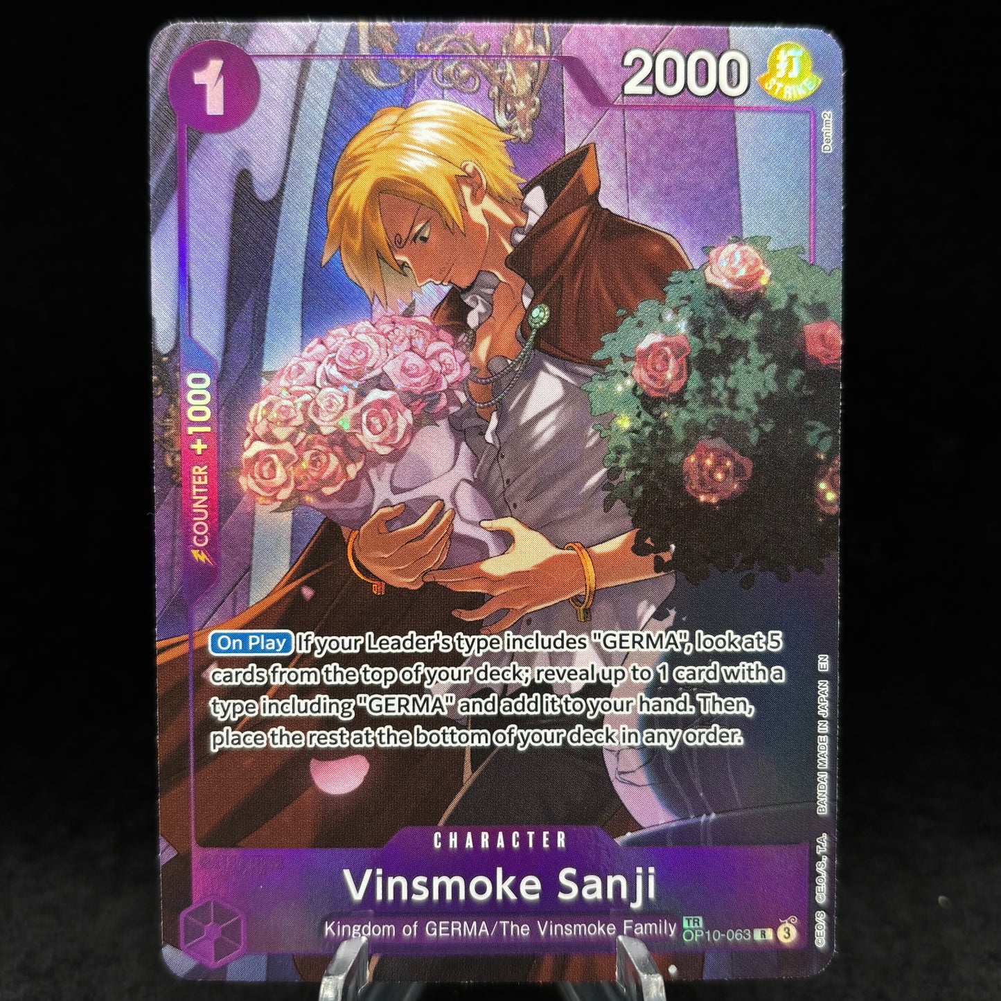 Vinsmoke Sanji (TR) - Legacy of the Master Single Card