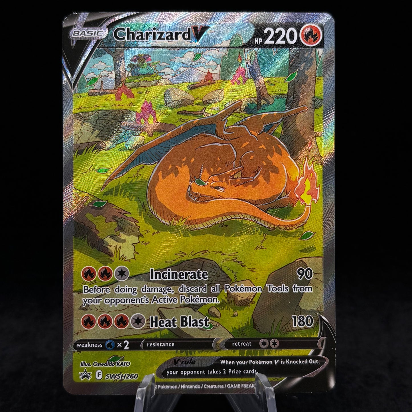 Charizard V - SWSH260 - SWSH: Sword & Shield Single Card