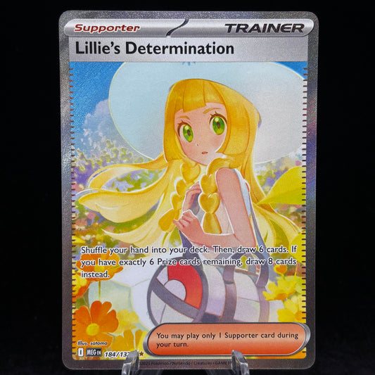 Lillie's Determination - 184/132 - ME01: Mega Evolution Single Card