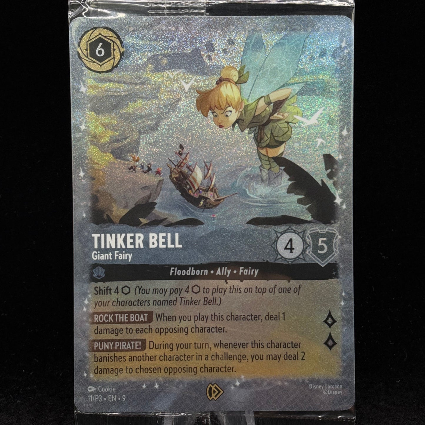 Tinker Bell - Giant Fairy - Disney Lorcana *Sealed PR* Single Card