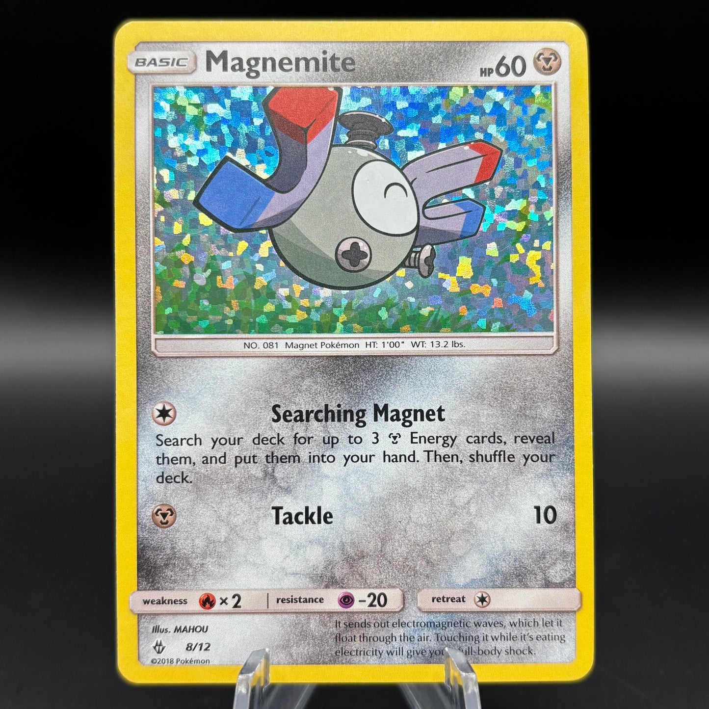 Magnemite - 8/12 - McDonald's PR 2018 Single Card