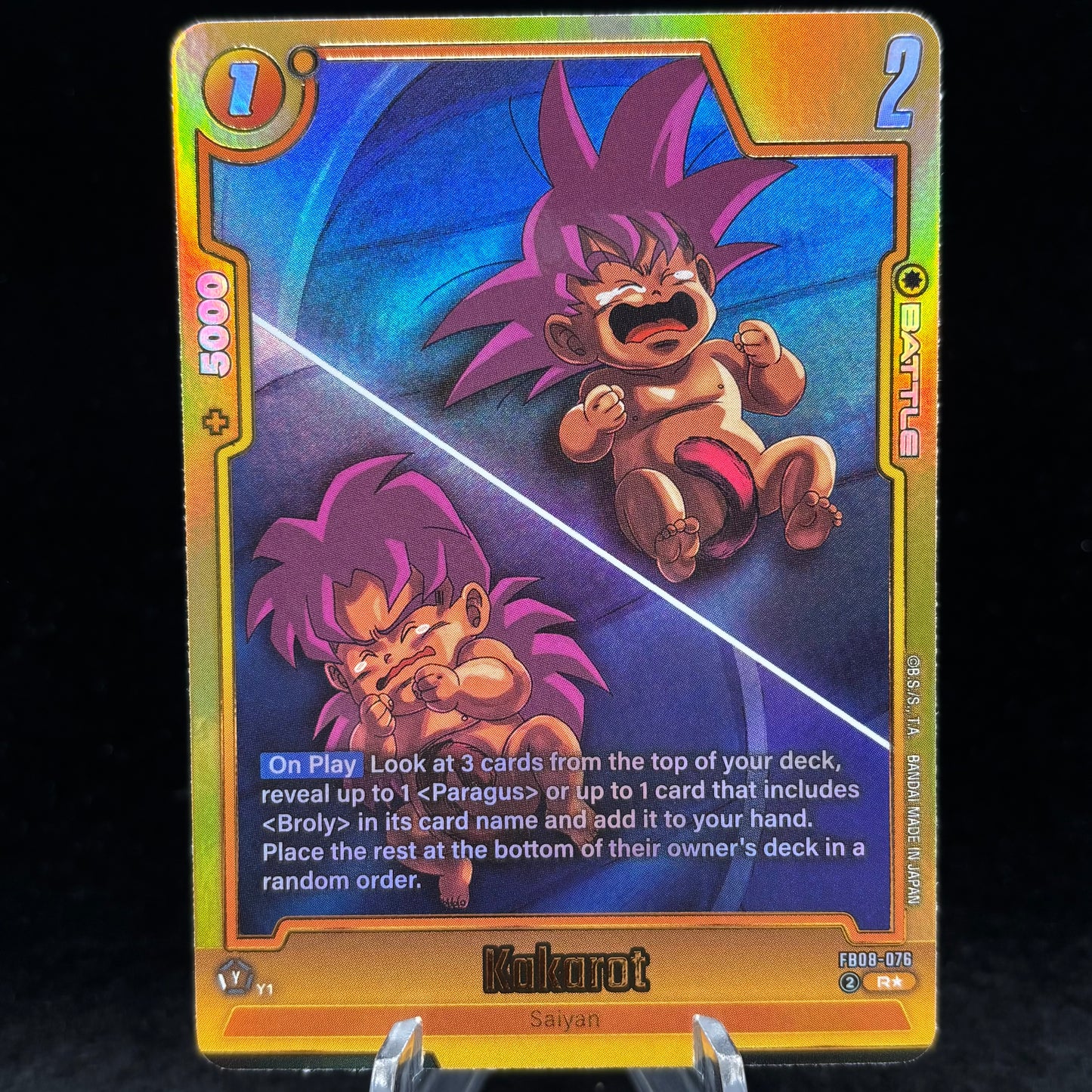 Kakarot - FB08-076 (Alternate Art) - Saiyan's Pride Single Card