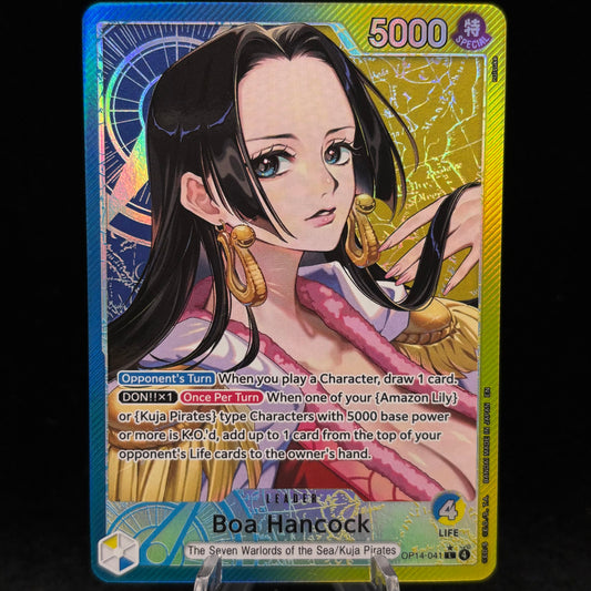 Boa Hancock - OP14-041 (Alternate Art) - The Azure Sea's Seven Single Card