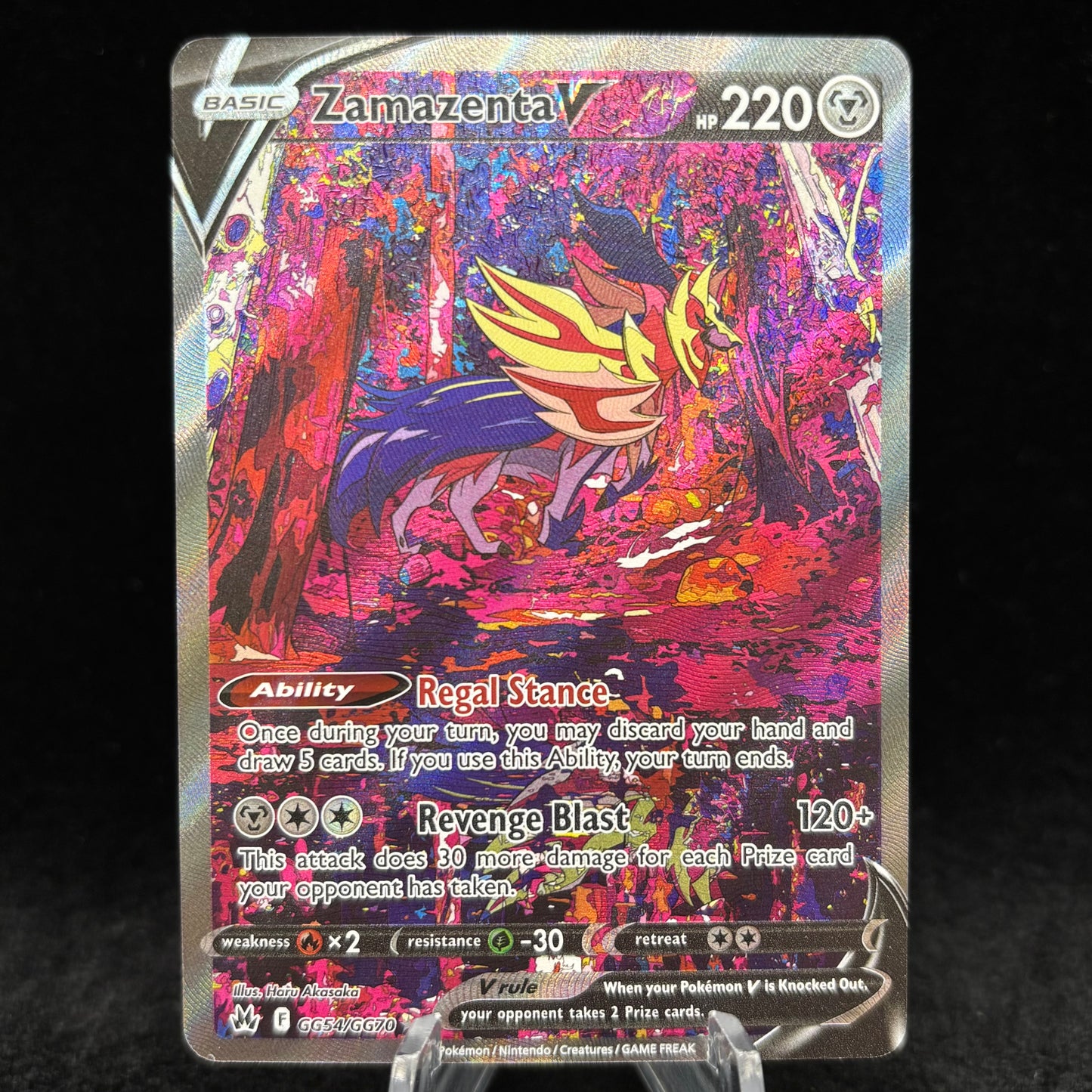 Zamazenta V - SWSH: Crown Zenith: Galarian Gallery Single Card