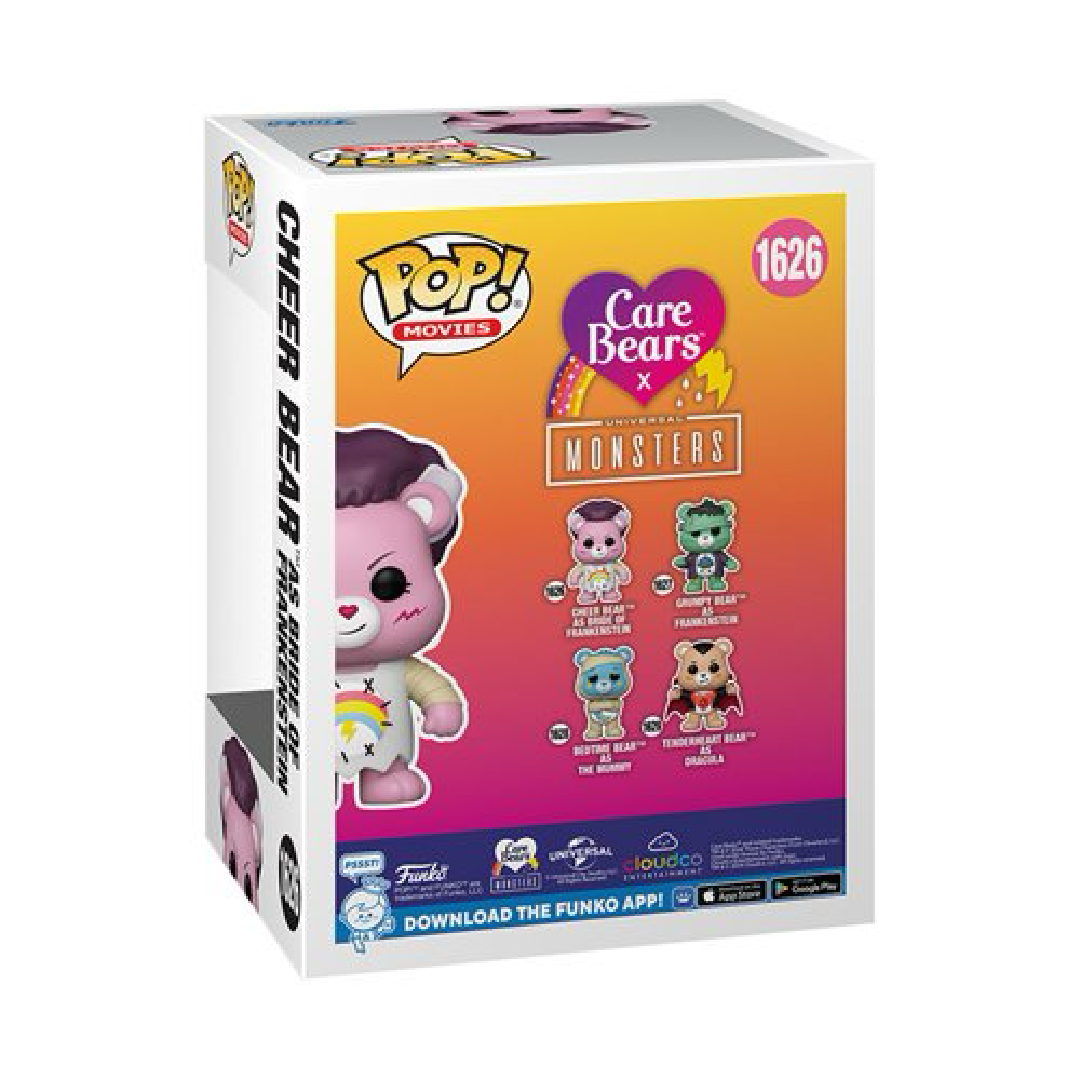 Care Bears x Universal Monsters Cheer Bear as Bride of Frankenstein Funko Pop! Vinyl Figure #1626