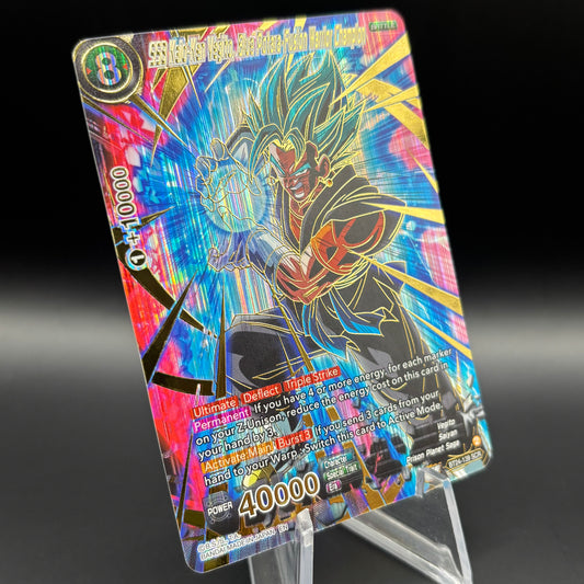 SSB Kaio-Ken Vegito, Blue Potara-Fusion Warrior Champion - Beyond Generations Single Card