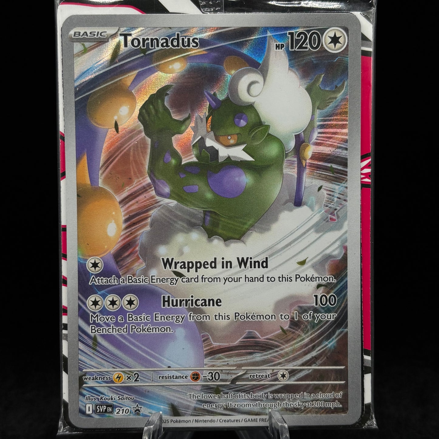 Tornadus - 210 - SV: Scarlet & Violet *Sealed PR* Single Card