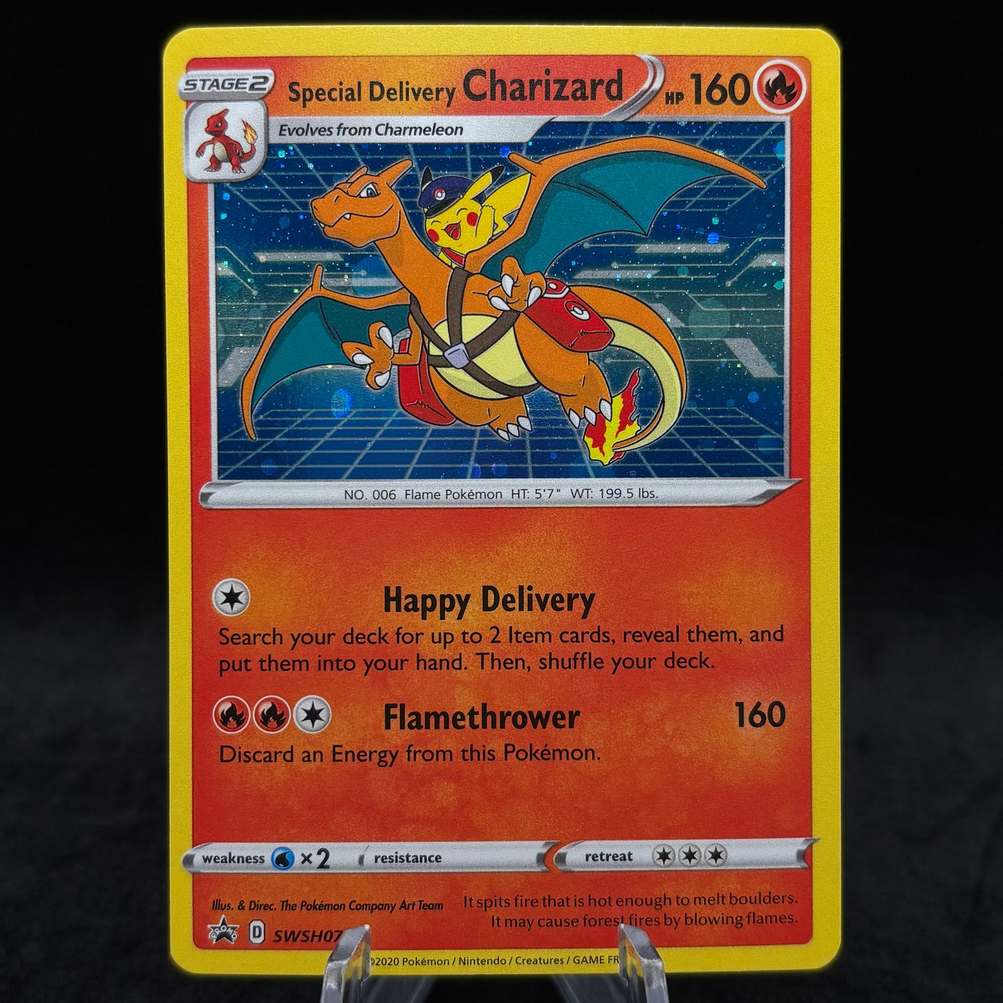 Special Delivery Charizard - SWSH075 - SWSH: Sword & Shield PR Single Card