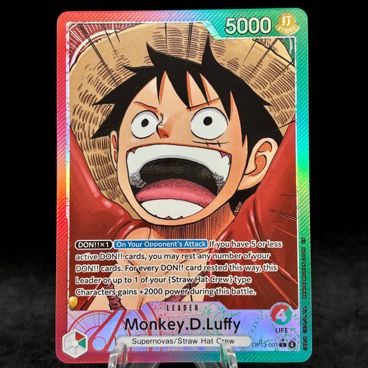 Monkey.D.Luffy (001) (Alternate Art) Single Card