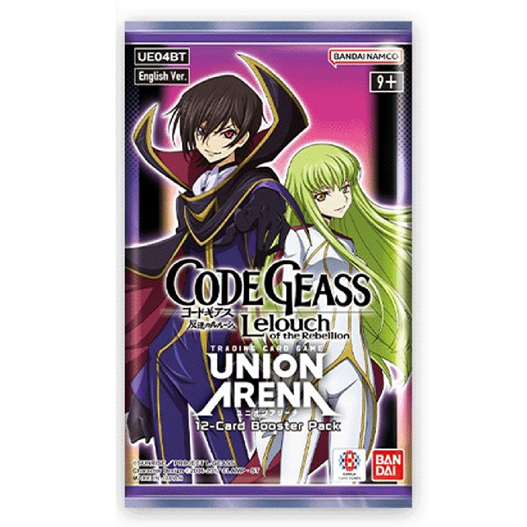 Union Arena Code Geass LeLouch of The Rebellion Booster Pack