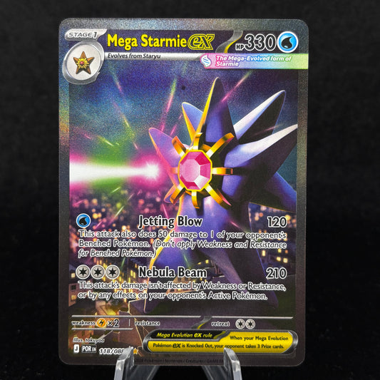 Mega Starmie ex - 118/088 - ME03: Perfect Order Single Card
