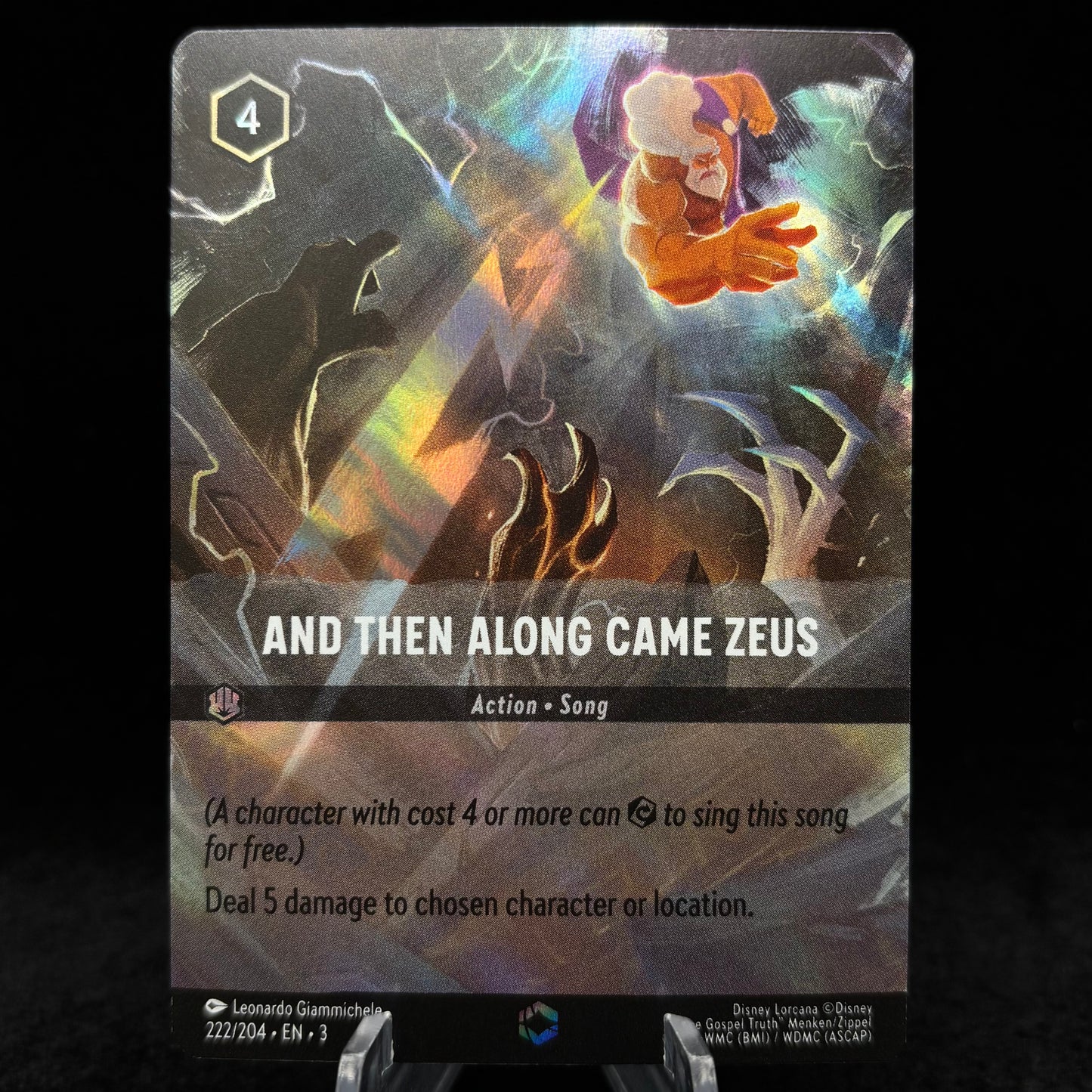 And Then Along Came Zeus (Enchanted) - Into the Inklands Single Card