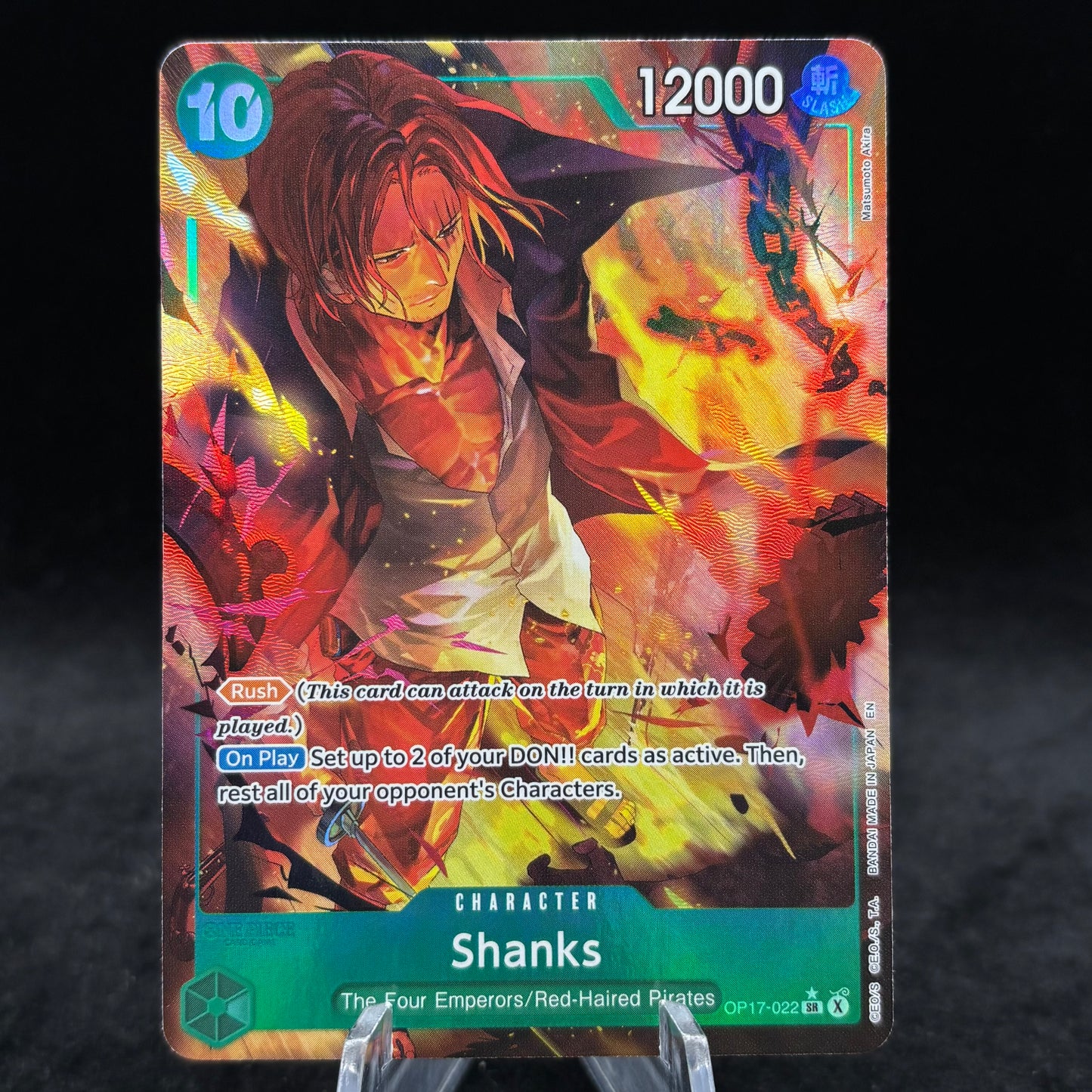 Shanks (022) (Alternate Art) - The World's Strongest Warriors Single Card