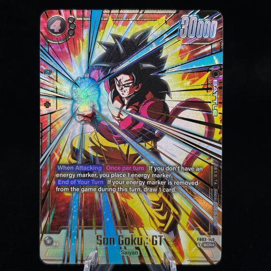 Son Goku : GT - FB03-140 (Alternate Art) - Raging Roar Single Card