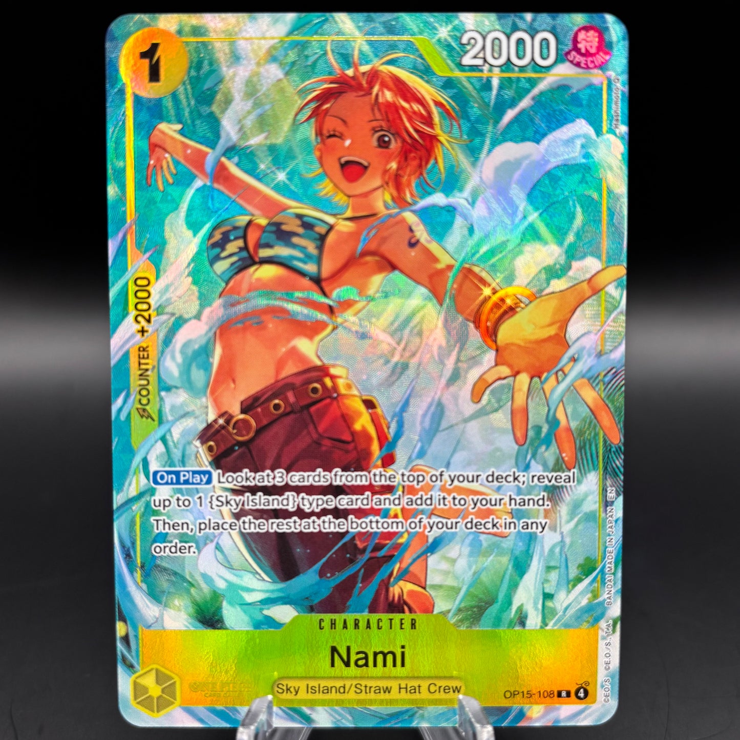 OP15-108 Nami Alt Art Single Card
