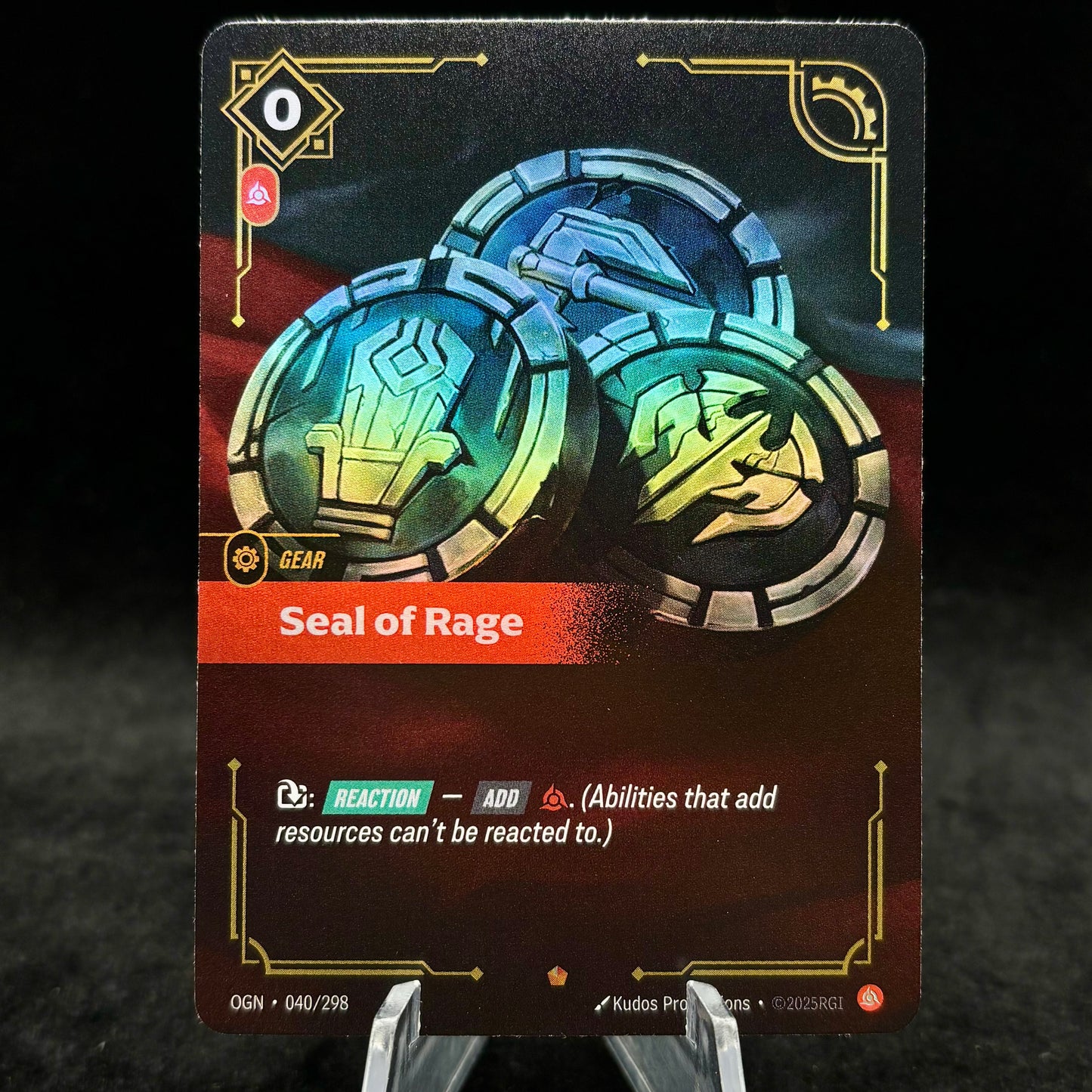 Seal of Rage - Origins (OGN) Single Card