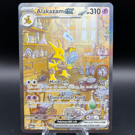 Alakazam ex - 201/165 - SV: Scarlet & Violet 151 Single Card
