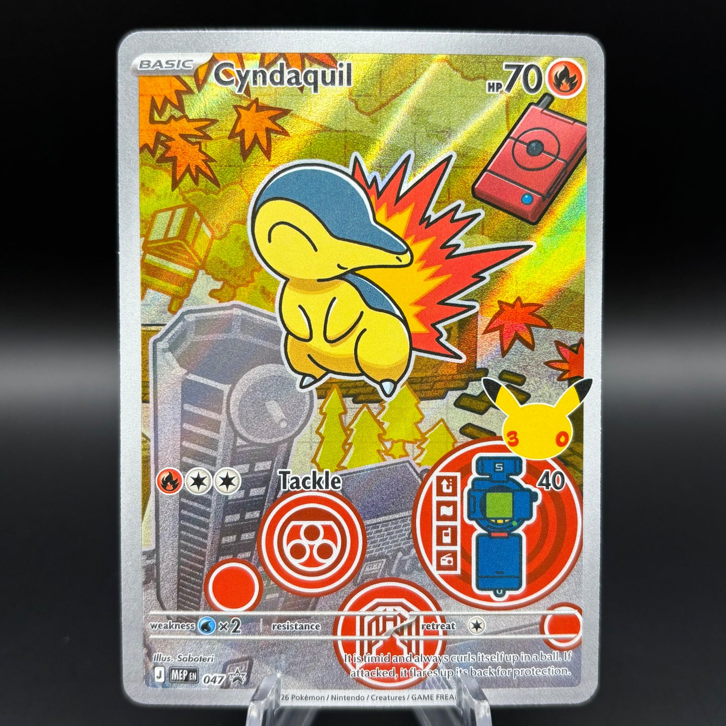 Cyndaquil - 047 - ME: Mega Evolution PR Single Card