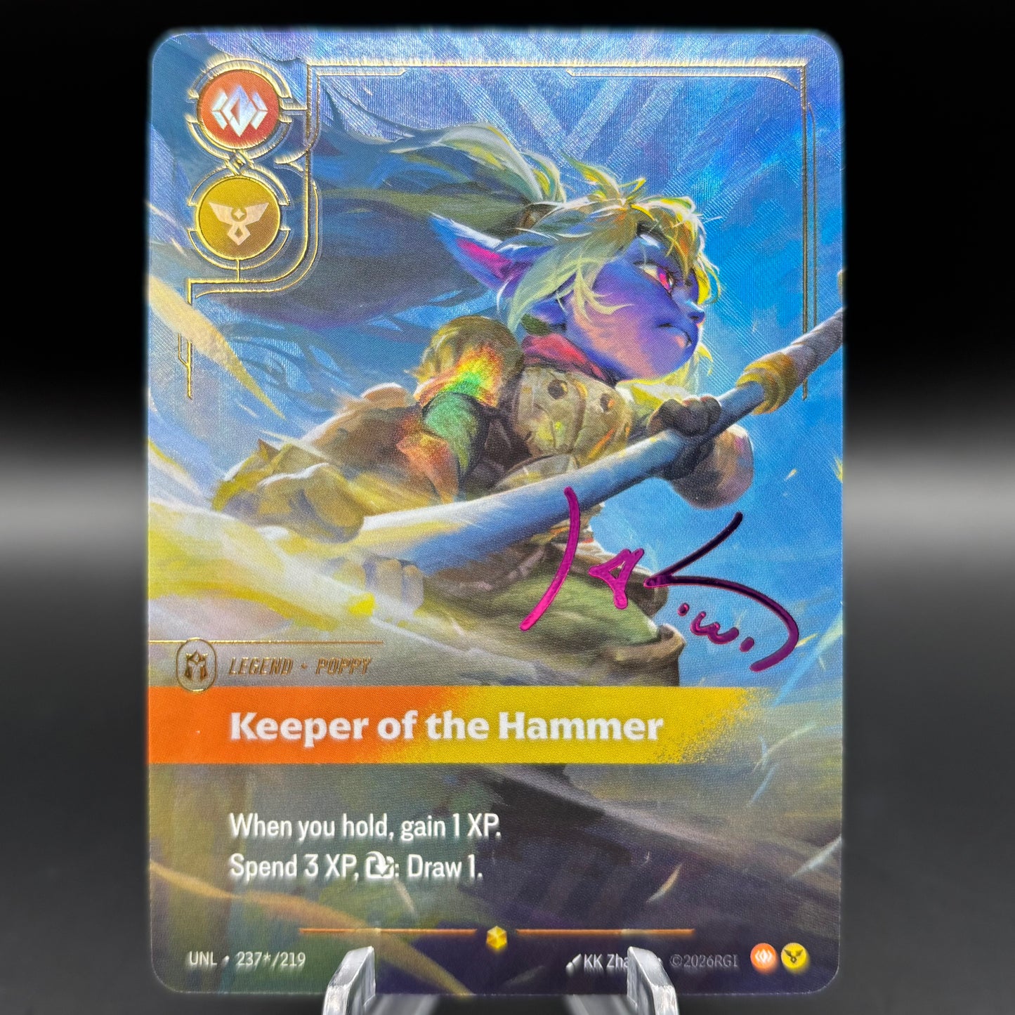 Poppy - Keeper of the Hammer (Signature) - Unleashed Single Card