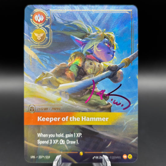 Poppy - Keeper of the Hammer (Signature) - Unleashed Single Card