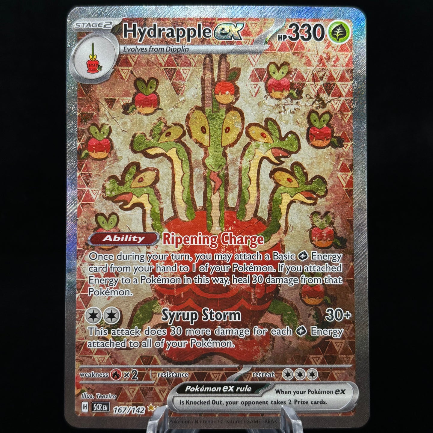 Hydrapple ex - 167/142 Single Card