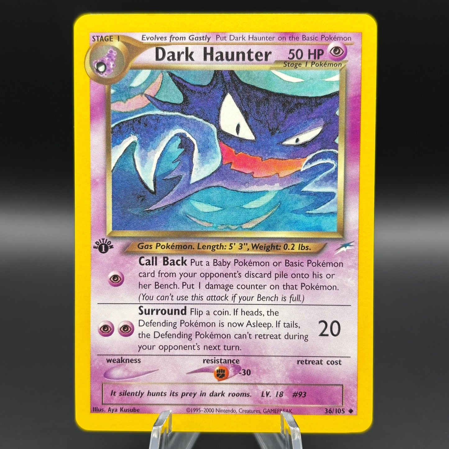 Dark Haunter - Neo Destiny Single Card *Light Play*