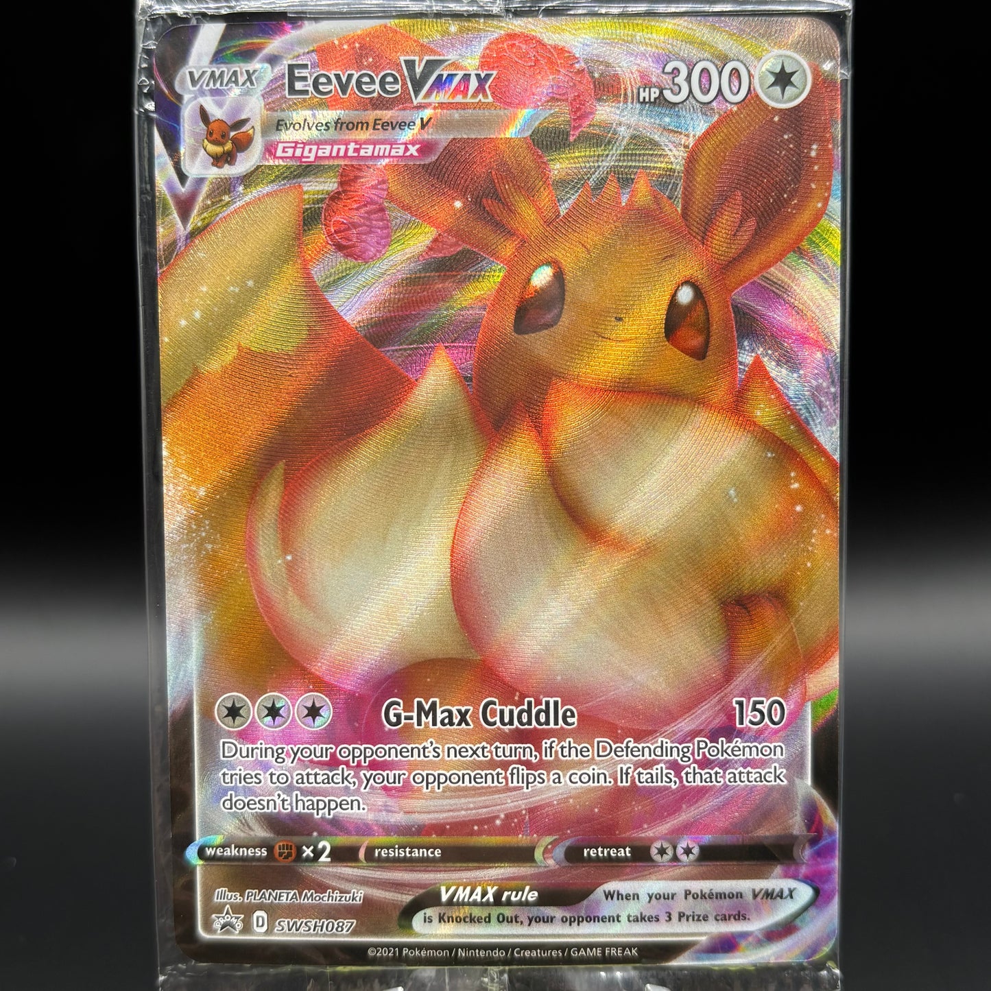 Eevee VMAX - SWSH087 - SWSH: Sword & Shield *Sealed PR* Single Card