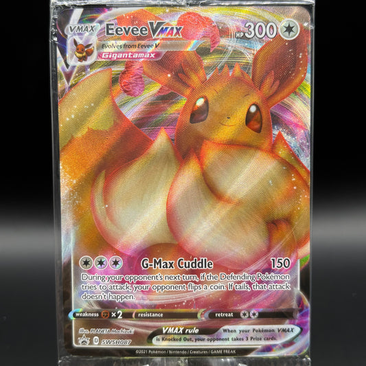 Eevee VMAX - SWSH087 - SWSH: Sword & Shield *Sealed PR* Single Card