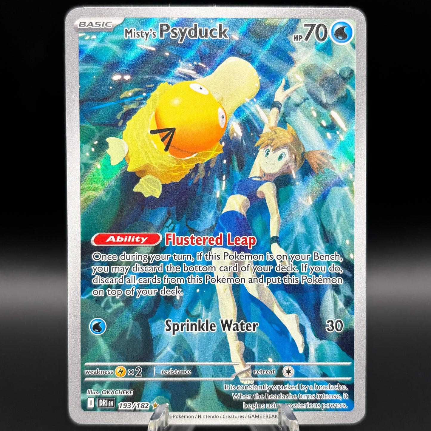 Misty's Psyduck - 193/182 - SV10: Destined Rivals *Lightly Played* Single Card