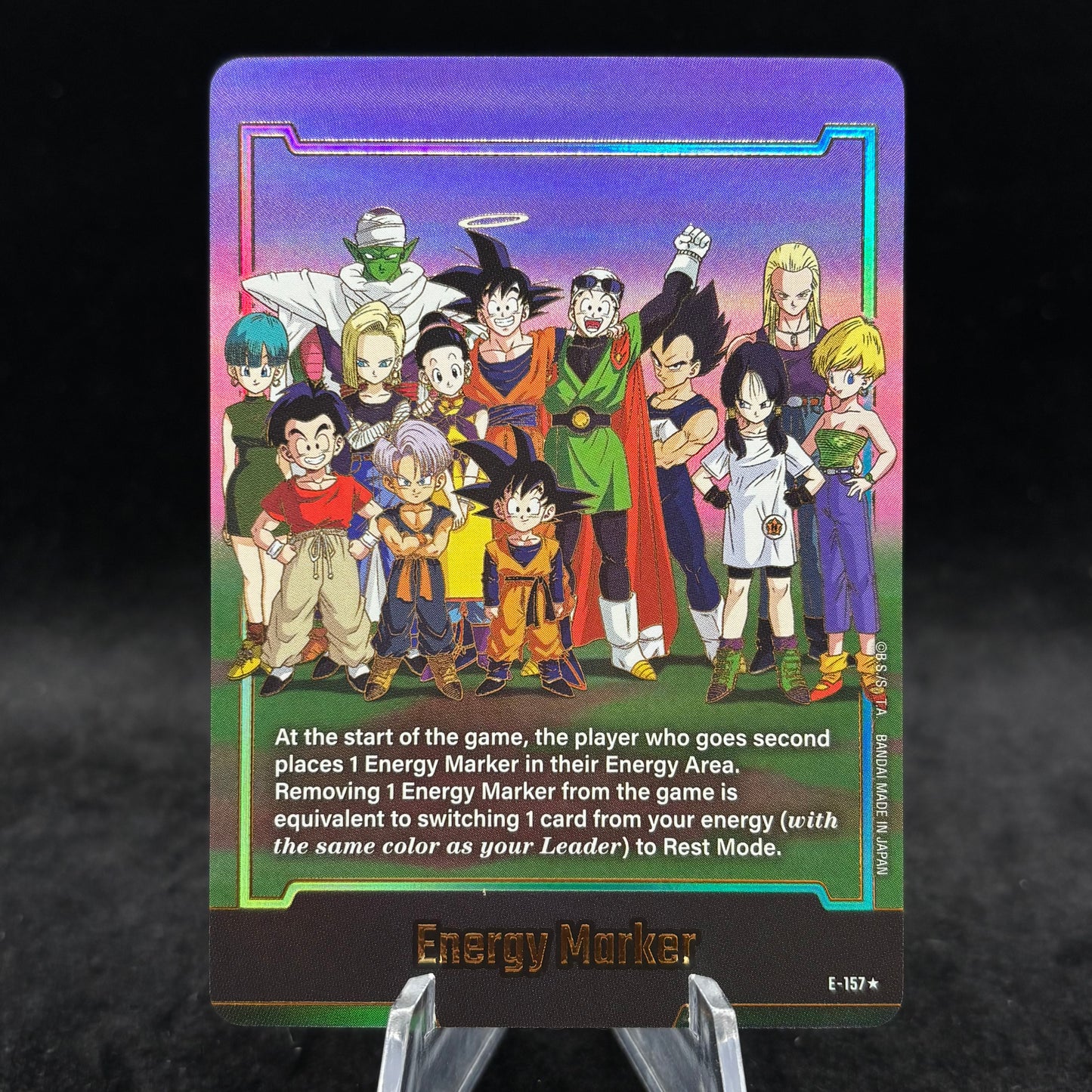 Energy Marker (E-157) (Gold) - Fusion World Energy Markers Single Card