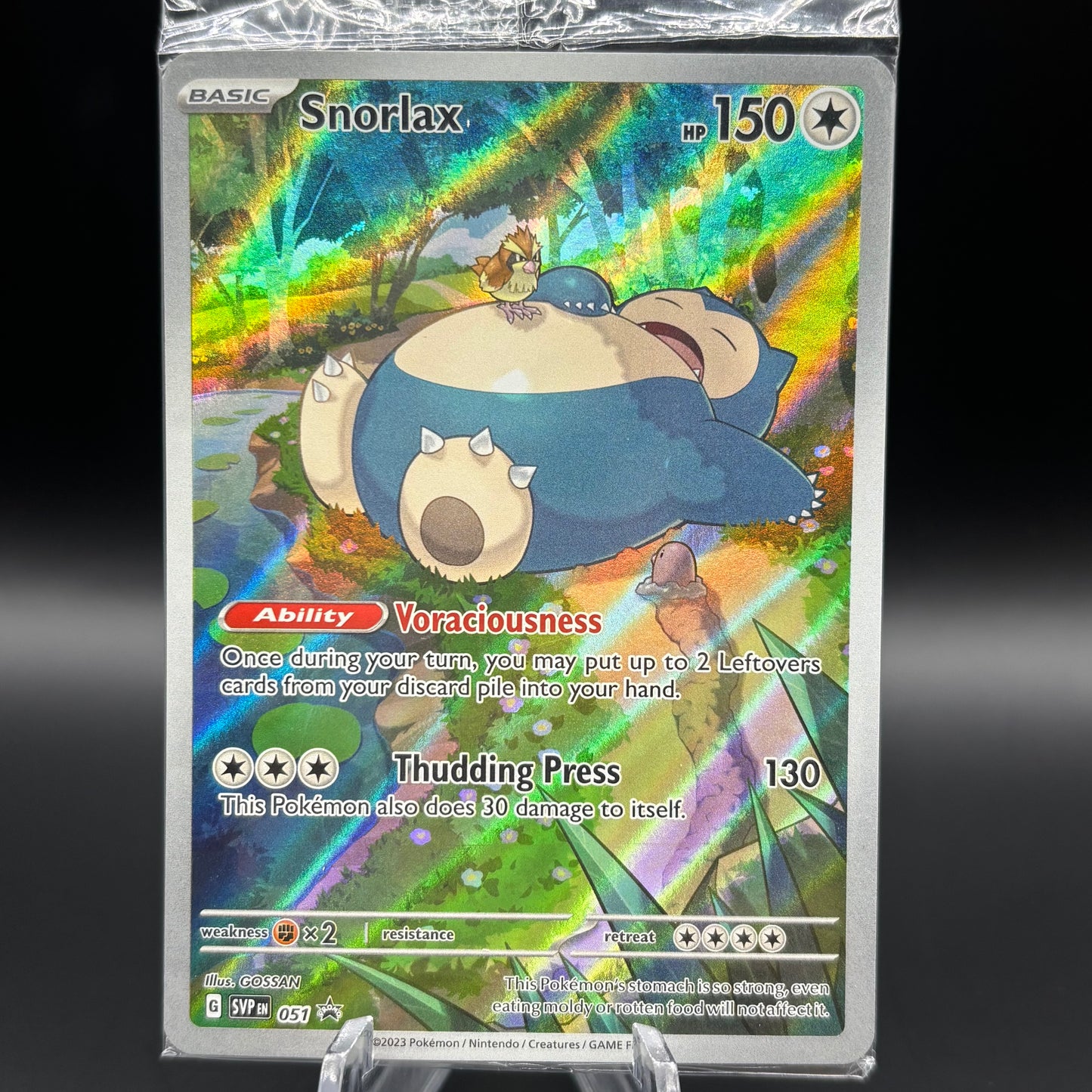 Snorlax - 051 - SV: Scarlet & Violet PR *Sealed* Single Card