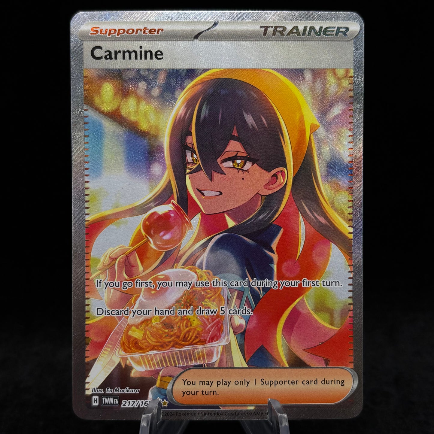 Carmine - 217/167 - SV06: Twilight Masquerade *Light Play* Single Card