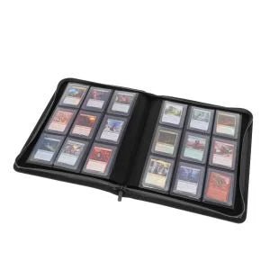 BCW Z-Folio 9-Pocket LX Toploader Binder Black