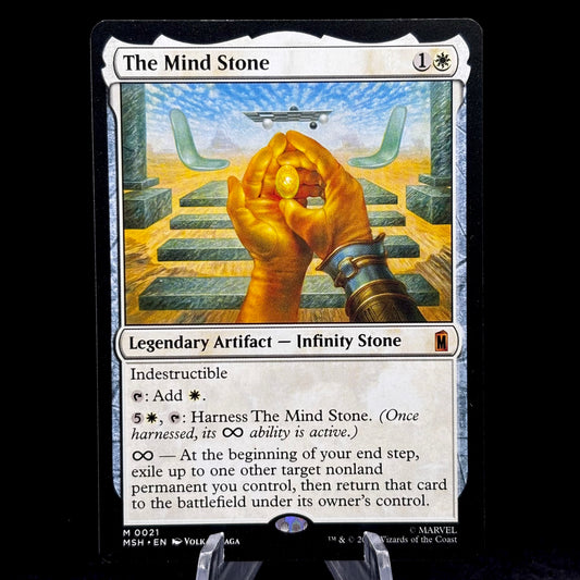 The Mind Stone - Marvel Super Heroes *Light Play* Single Card
