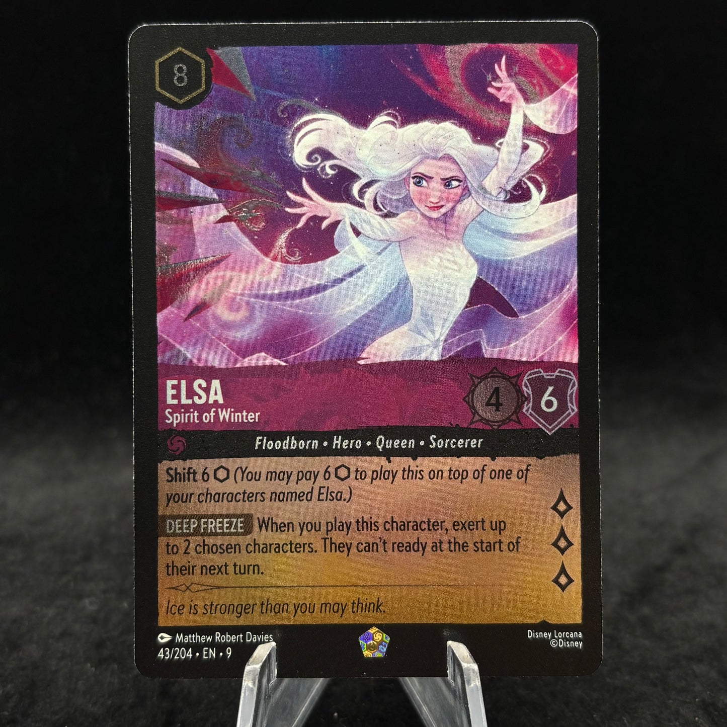 Elsa - Spirit of Winter - Fabled Cold Foil Single Card