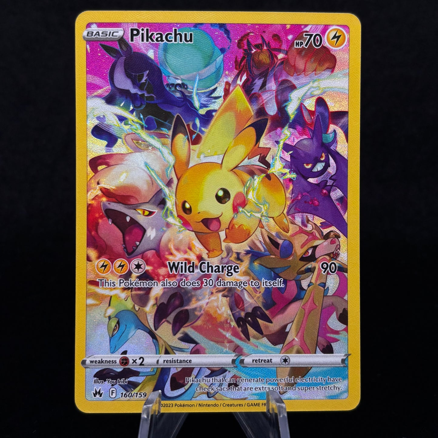 Pikachu (Secret) - SWSH: Crown Zenith Single Card